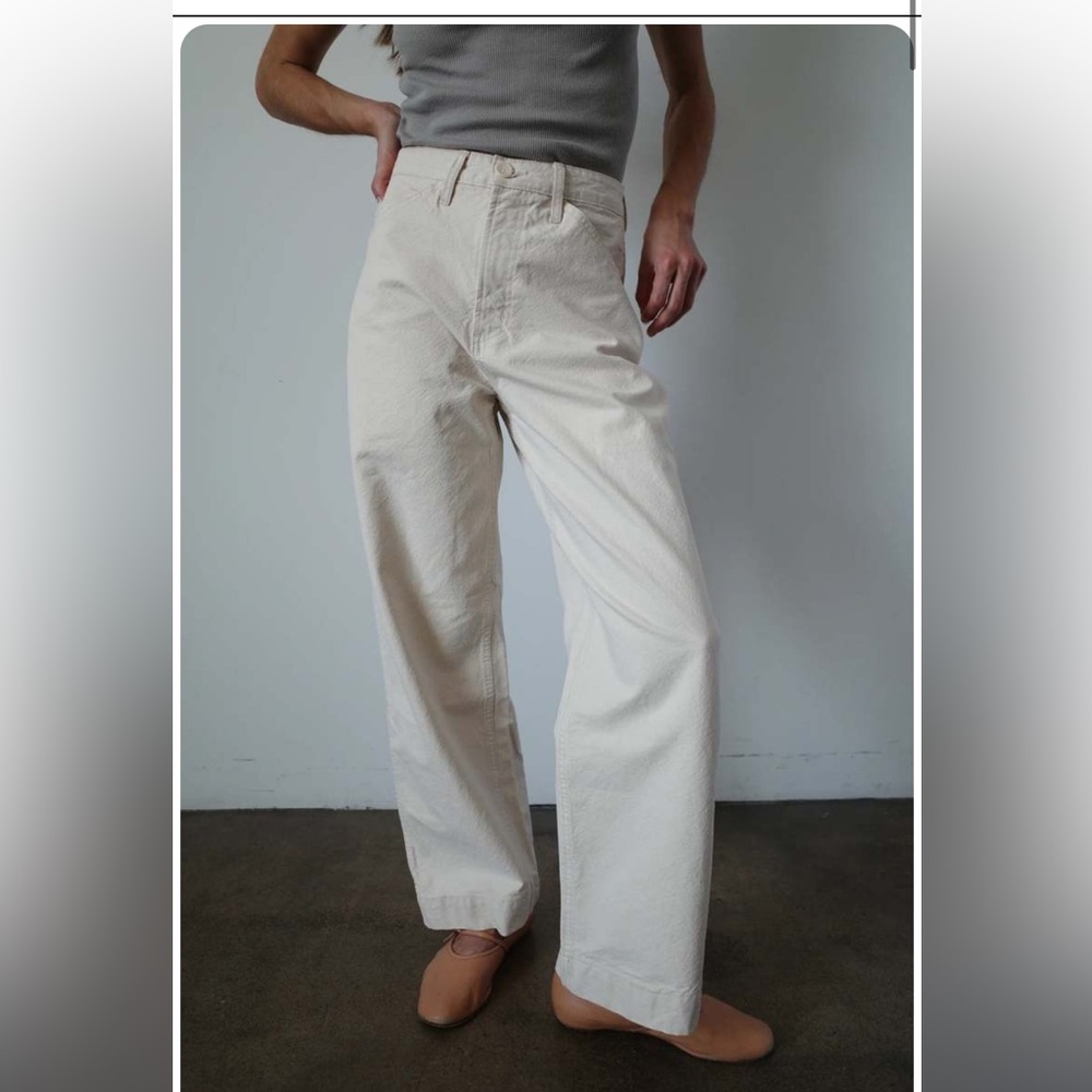Isa Pant in Bone